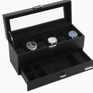 Leather Wooden Gift Box Custom Packaging Watch Box Ndmwr-72